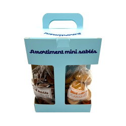 Panier Assortiment de mini sablés - 4 x 200g