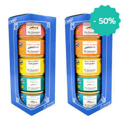 1 étui 5 tartinables 130g acheté le 2nd à - 50%