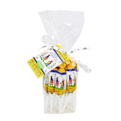 Sachet de 10 sucettes au caramel
