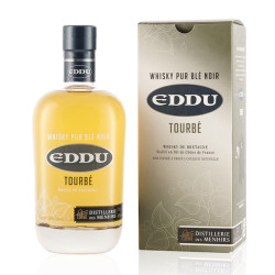 Whisky breton EDDU Tourbé – Pur Blé Noir – 70 cl – 43 %