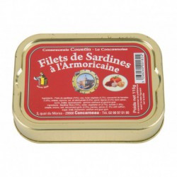 Filets de sardines à la sauce armoricaine