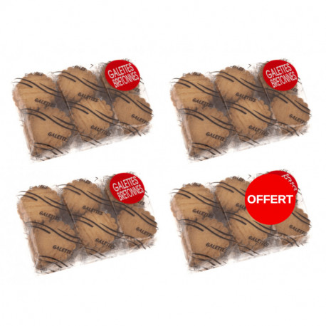3 sachets galettes 500G achetés, le 4ème OFFERT