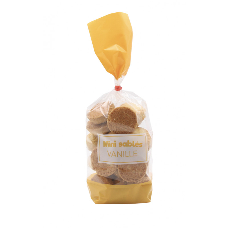 Mini sablés vanille - sachet 200G - Biscuiterie de Pont-Aven