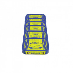 Lot de 6 filets sardines huile d'olive